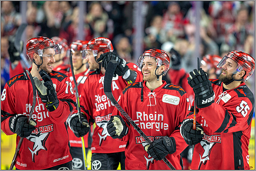 DEL; Koelner Haie - Iserlohn Roosters, 04.01.2019